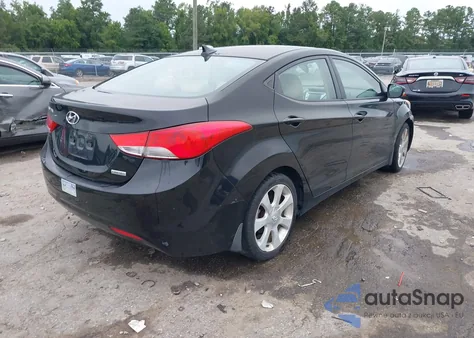 2012 Hyundai Elantra Limited (Ulsan Plant) from USA, damaged, VIN KMHDH4AE5CU268773
